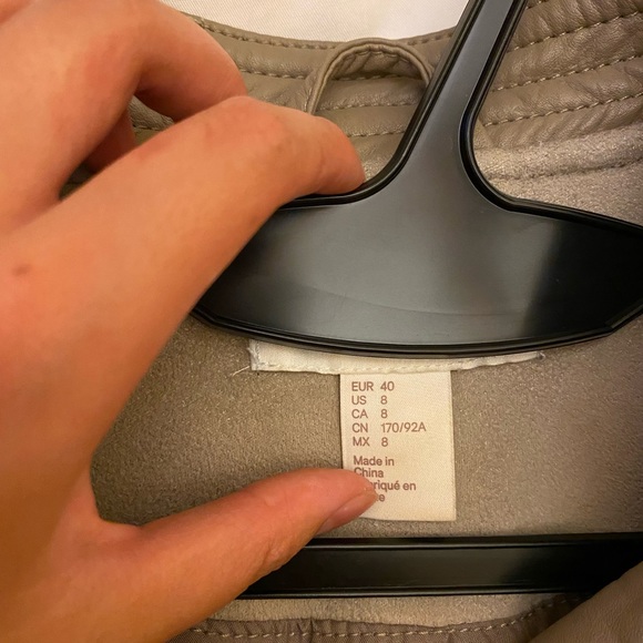 leather suede jacket - Picture 6 of 7